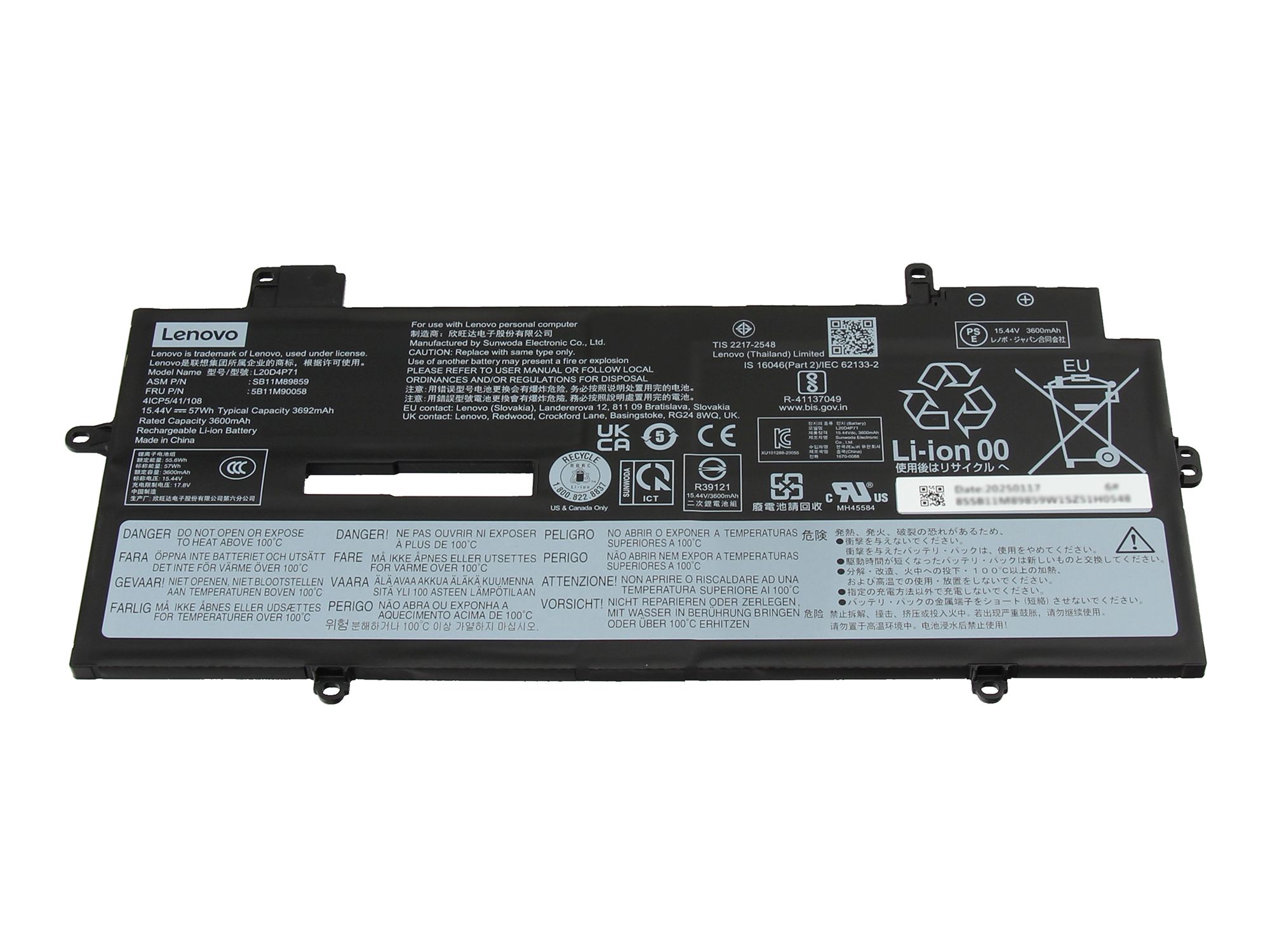 Informationen zur Produktsicherheit