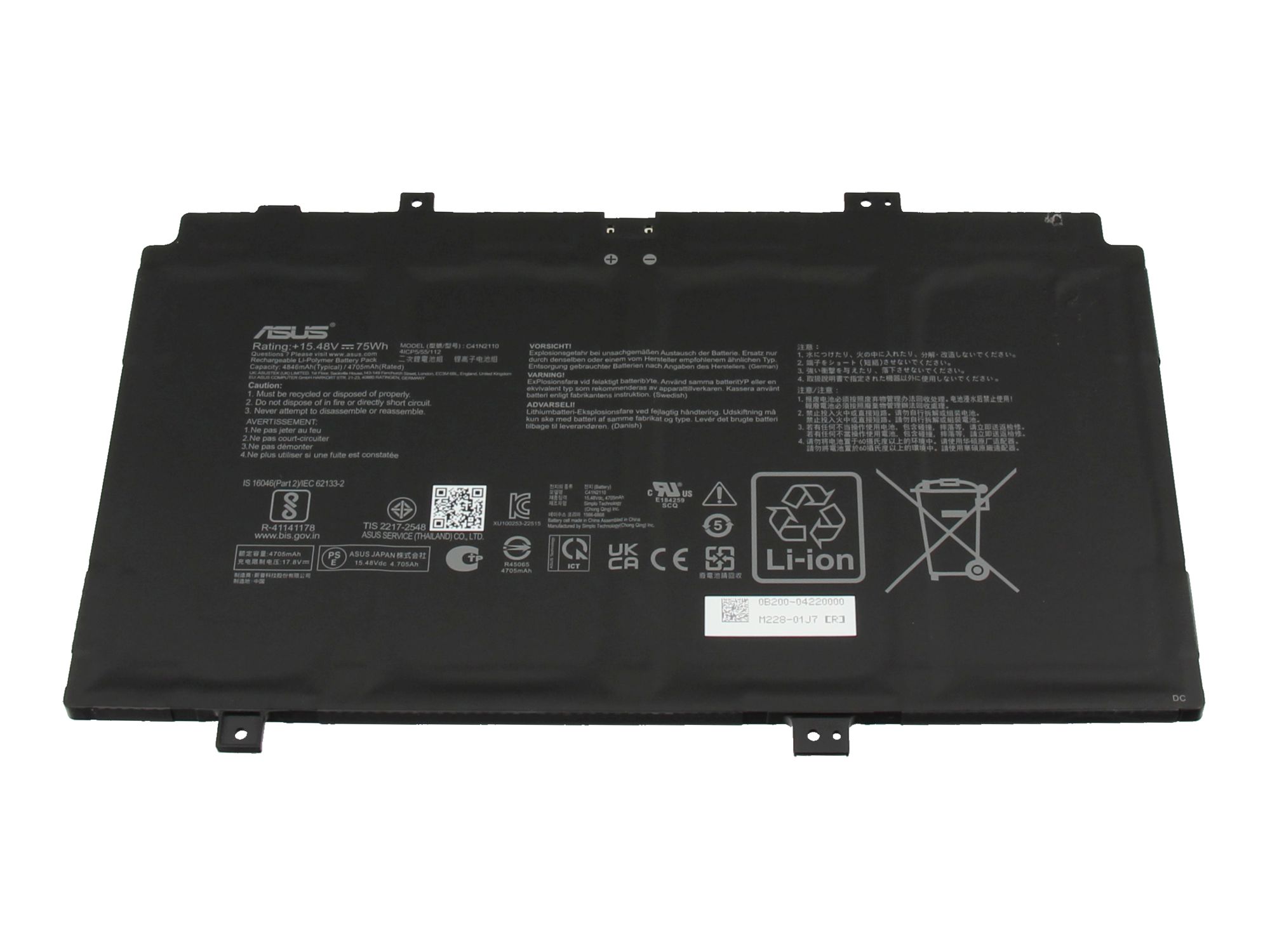 Informationen zur Produktsicherheit