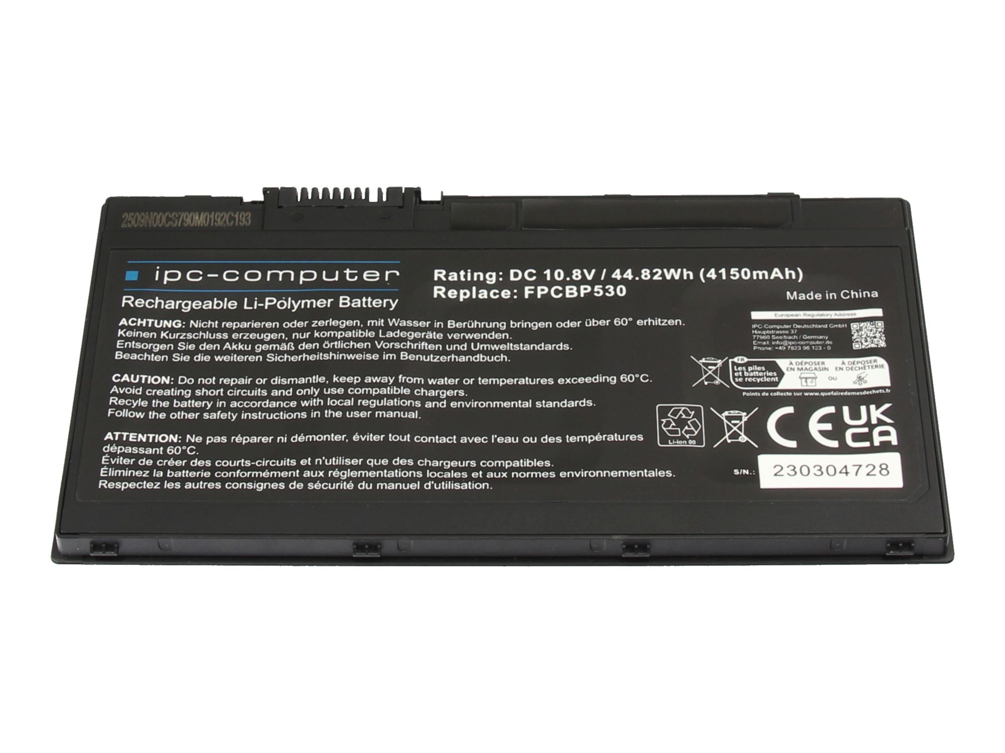 Informationen zur Produktsicherheit