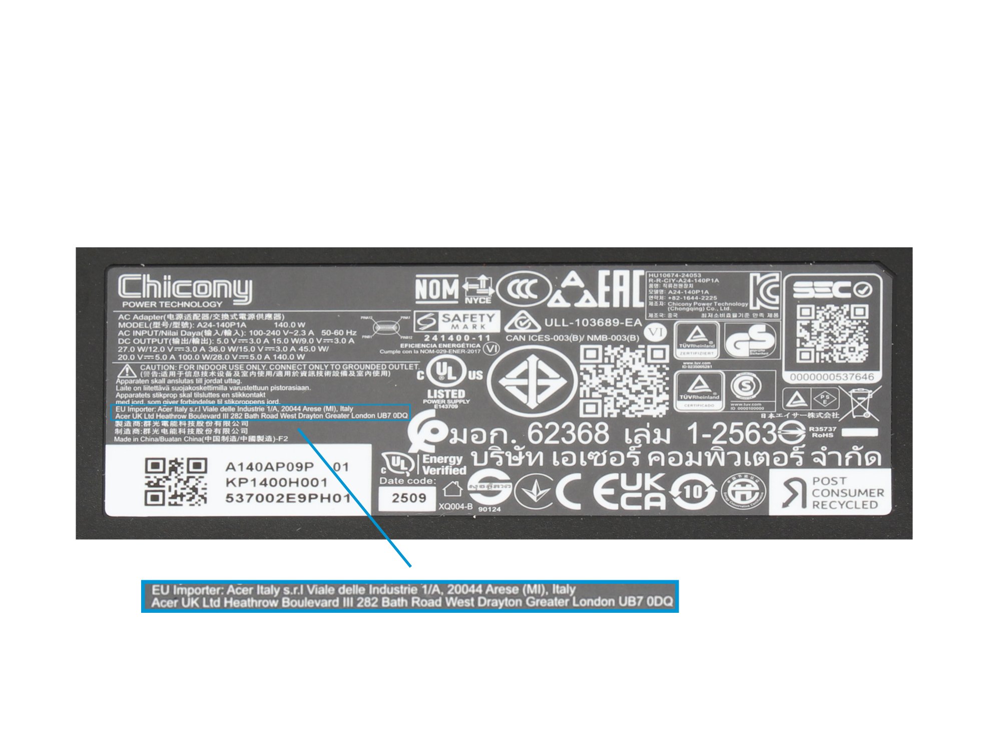 Informationen zur Produktsicherheit