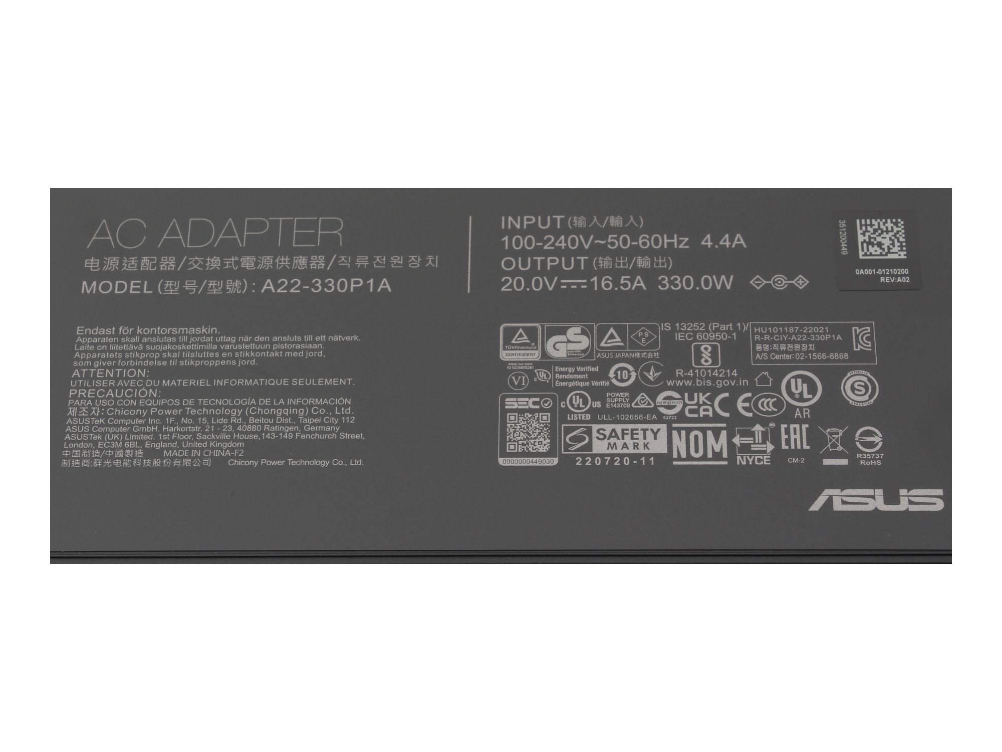 Informationen zur Produktsicherheit