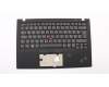 Lenovo 01YR664 C-Abdeckung mit Tastatur, Slowenisch, Schwarz, Hintergrundbeleuchtung, Fingerabdruck, NFC