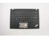 Lenovo 02HM426 C-Abdeckung mit Tastatur, Englisch (US, Euro), Schwarz, Ohne_Hintergrundbeleuchtung, Fingerabdruck