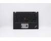 Lenovo MECH_ASM Ccov UKE NBLKBD FPR BK LTN für Lenovo ThinkPad T490 (20Q9/20QH)