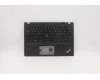 Lenovo 5M10Z41355 MECH_ASM CCov BL KBD BEL UK(LTN)BK FPR