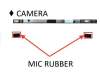 Asus X3500PH MIC RUBBER für Asus K6500ZE