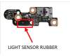 Asus 13NR0BH0L05011 GZ301VV LIGHT SENSOR RUBBER