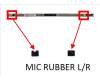 Asus 13NR0BJ0L07011 GA402XY MIC RUBBER L