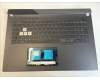 Asus 90NR05A2-R31PO0 G713QC-1F Tastatur / Keyboard (portugiesisch)