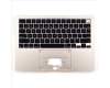 Apple Top Case with Keyboard ANSI US (Original) - Gold, Apple MacBook Air 13 (2022) für Apple A2681 (EMC 4074)