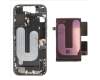 Apple ZD076-00748 Middle Frame incl. battery (Original) - Black, Apple iPhone 17
