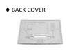 Asus M3700WUA BACK COVER BALCK für Asus M3700WUAK