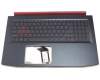 Acer COVER UPPER BLACK W-KB US-INT BL für Acer Nitro 5 (AN515-31)