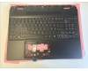 Acer Gehäuseoberseite mit Deutscher Tastatur für Acer Nitro 16 (AN16-42)