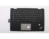 Lenovo MECH_ASM C-cover,KBD,DFN+FUYU,IT,BK für Lenovo ThinkPad X1 Yoga 2nd Gen (20JD/20JE/20JF/20JG)