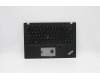 Lenovo MECH_ASM Ccov,ENG,BLKBD,FPR,BK,SRX für Lenovo ThinkPad T490 (20Q9/20QH)