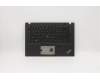 Lenovo MECH_ASM Ccov,GER,BLKBD,FPR,BK,SRX für Lenovo ThinkPad T490 (20Q9/20QH)