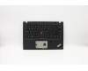 Lenovo MECH_ASM Ccov ENG NBLKBD FPR BK LTN für Lenovo ThinkPad T490 (20Q9/20QH)
