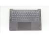 Lenovo 5CB1L39389 Tastatur inkl. Topcase ASM_ENG H 82Y7 STGY PS