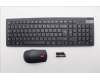 Lenovo KYB_MOUSE Eos3 2.4G KM BLK AR_FR für Lenovo ThinkCentre M70q Gen 6 (13HD)