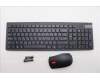 Lenovo KYB_MOUSE Eos3 2.4G KM BLK GR_US für Lenovo ThinkCentre M70q Gen 6 (13HD)
