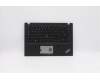 Lenovo MECH_ASM CCov BL KBD SPA UK(LTN)BK FPR für Lenovo ThinkPad T14s (20T1/20T0)