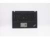 Lenovo MECH_ASM CCov BL KBD SPA UK(SNX)BK FPR für Lenovo ThinkPad T14s (20T1/20T0)