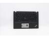 Lenovo MECH_ASM CCov BLKB DEN UK(SNX)BK FPR_NFC für Lenovo ThinkPad T14s (20T1/20T0)