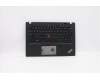 Lenovo MECH_ASM Ccov BKLT KBD BUL UK(SRX)BK FPR für Lenovo ThinkPad T14s Gen 1 (20UH/20UJ)