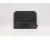 Lenovo MECH_ASM Backlit KB Bulgarian FPR Black für Lenovo ThinkPad X12 Detachable (20UW/20UV)