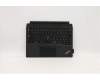 Lenovo MECH_ASM Backlit KB Japanese FPR Black für Lenovo ThinkPad X12 Detachable (20UW/20UV)