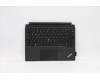 Lenovo MECH_ASM Backlit KB Norwegian FPR Black für Lenovo ThinkPad X12 Detachable (20UW/20UV)