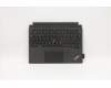 Lenovo MECH_ASM Backlit KB Slovenian FPR Black für Lenovo ThinkPad X12 Detachable (20UW/20UV)