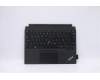 Lenovo MECH_ASM Backlit KB Icelandic FPR Black für Lenovo ThinkPad X12 Detachable (20UW/20UV)