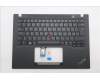 Lenovo 5M11H26037 MECH_ASM KBD C-Cov SWS BKLT Transi WW BK