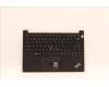 Lenovo 5M11H58896 MECH_ASM KBD CCvr IND ENG(PMX)FPR US BK