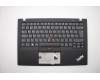 Lenovo 01LV284 MECH_ASM KBD,Bezel,DK,FPR,NFC,BK,CHY