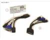 A3C40200738 Fujitsu DONGLE CABLE (USB/VGA)