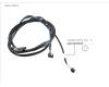 CA05973-8375 Fujitsu SLIMSAS 8X TO SLIMSAS 4X (2P) Y CABLE (C