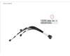 CA05973-8904 Fujitsu SLIMSAS 8X TO SLIMSAS 4X 1 TO 3 Y CABLE