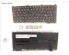 CP789105-XX Fujitsu KEYBOARD BLACK W/O TS CZECH/SLOVAKIA