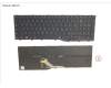 CP795605-XX Fujitsu KEYBOARD BLACK W/ BL ITALY
