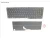 CP795507-XX Fujitsu KEYBOARD BLACK UK WIN10