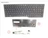 CP799806-XX Fujitsu KEYBOARD ITALIAN (BLACK)