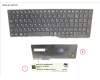 CP799820-XX Fujitsu KEYBOARD GREECE/US (BLACK)