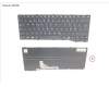 CP806492-XX Fujitsu KEYBOARD BLACK NORWAY