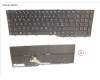 Fujitsu KEYBOARD BLACK W/ BL SWISS für Fujitsu LifeBook E5512