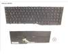 CP806603-XX Fujitsu KEYBOARD BLACK W/ BL TURKEY