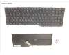 CP806605-XX Fujitsu KEYBOARD BLACK W/ BL ARABIC/UK