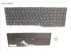 CP806606-XX Fujitsu KEYBOARD BLACK W/ BL CZECH/SLOVAK/US